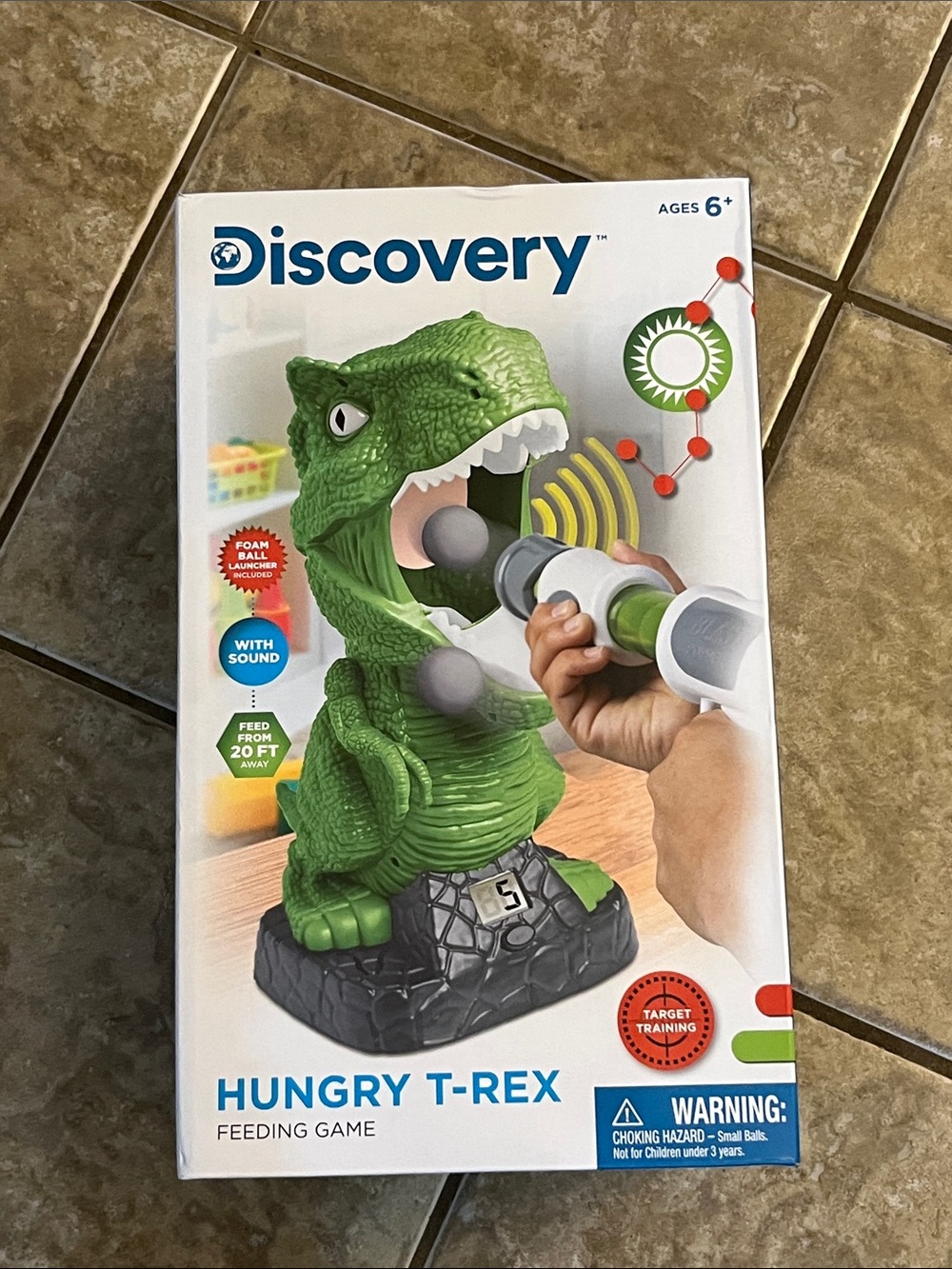 Discovery Green Hungry T-Rex Feeding Game